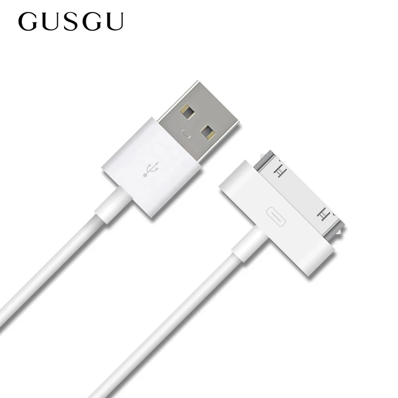 GUSUG USB Cable Fast Charging for iPhone 4 s 4s 3GS 3G iPad 1 2 3 iPod Nano itouch 30 Pin original Charger adapter Data Sync cor
GUSUG USB Cable Fast Charging for iPhone 4 s 4s 3GS 3G iPad 1 2 3 iPod Nano itouch 30 Pin original Charger adapter Data Sync cor