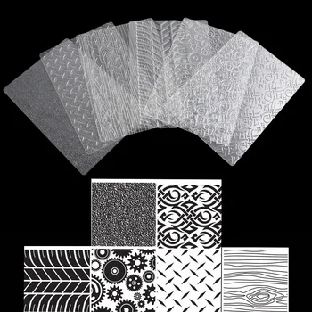 6pcs Transparent Tyre Pattern Texture Cake Cookie Stencil Practical Fondant Biscuit Cake Pastry Decoration Embossing Pad
6pcs Transparent Tyre Pattern Texture Cake Cookie Stencil Practical Fondant Biscuit Cake Pastry Decoration Embossing Pad
