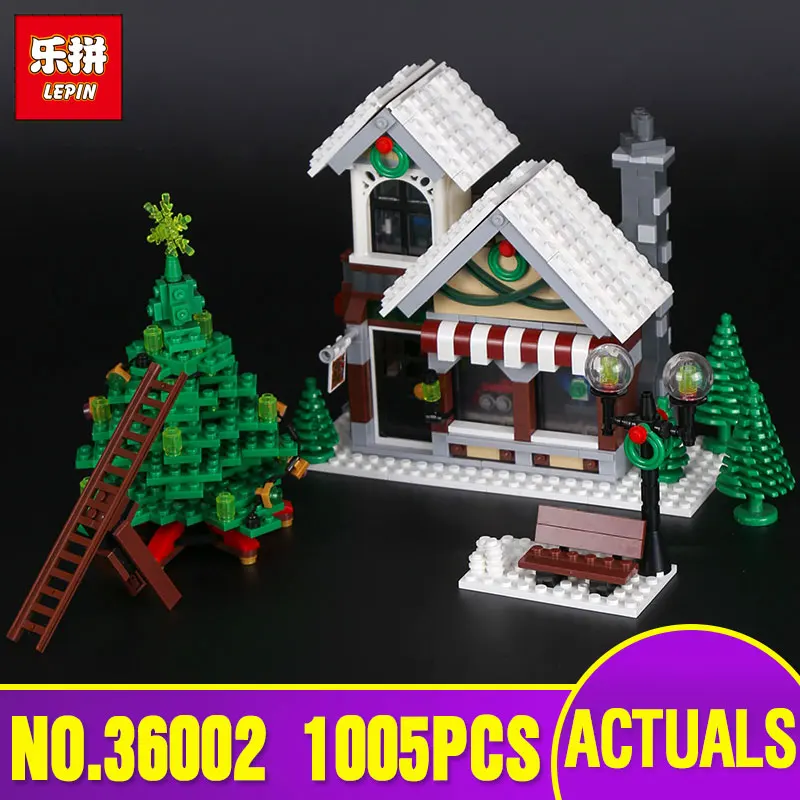 Lepin 36002 The Winter Toy Shop Set Educational Toys Model Creative Series Building Blocks Bricks legoing 10249 Christmas gift
Lepin 36002 The Winter Toy Shop Set Educational Toys Model Creative Series Building Blocks Bricks legoing 10249 Christmas gift