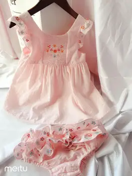 Roimyal Wholesale 2019 summer new 2-6 year old girl summer cotton cute pink delicate embroidery pattern princess wind dress
Roimyal Wholesale 2019 summer new 2-6 year old girl summer cotton cute pink delicate embroidery pattern princess wind dress