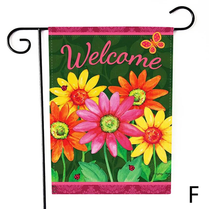 Garden Flag Welcome Letters Flowers Flag Garden Yard Decorations Indoor Outdoor Decor Gift Drop Shipping M10 2018 New
Garden Flag Welcome Letters Flowers Flag Garden Yard Decorations Indoor Outdoor Decor Gift Drop Shipping M10 2018 New