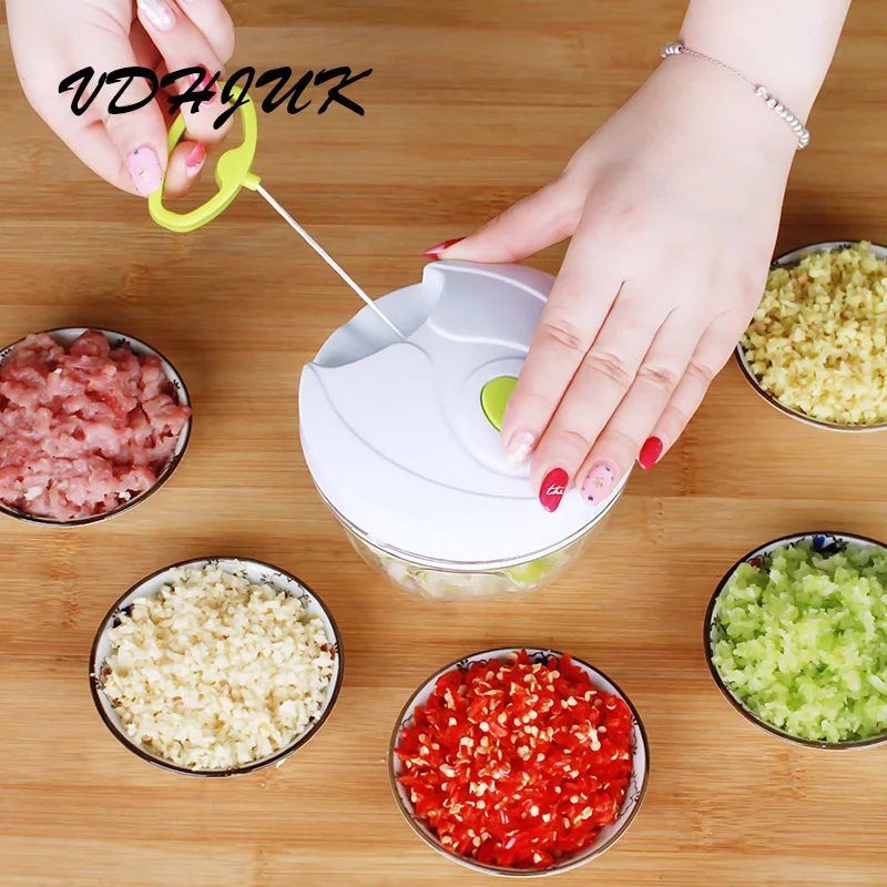 Drop shipping Multifunction High Speedy Design Chopper Garlic Cutter Vegetable Fruit Twist Shredder Manual Meat Grinder
Drop shipping Multifunction High Speedy Design Chopper Garlic Cutter Vegetable Fruit Twist Shredder Manual Meat Grinder