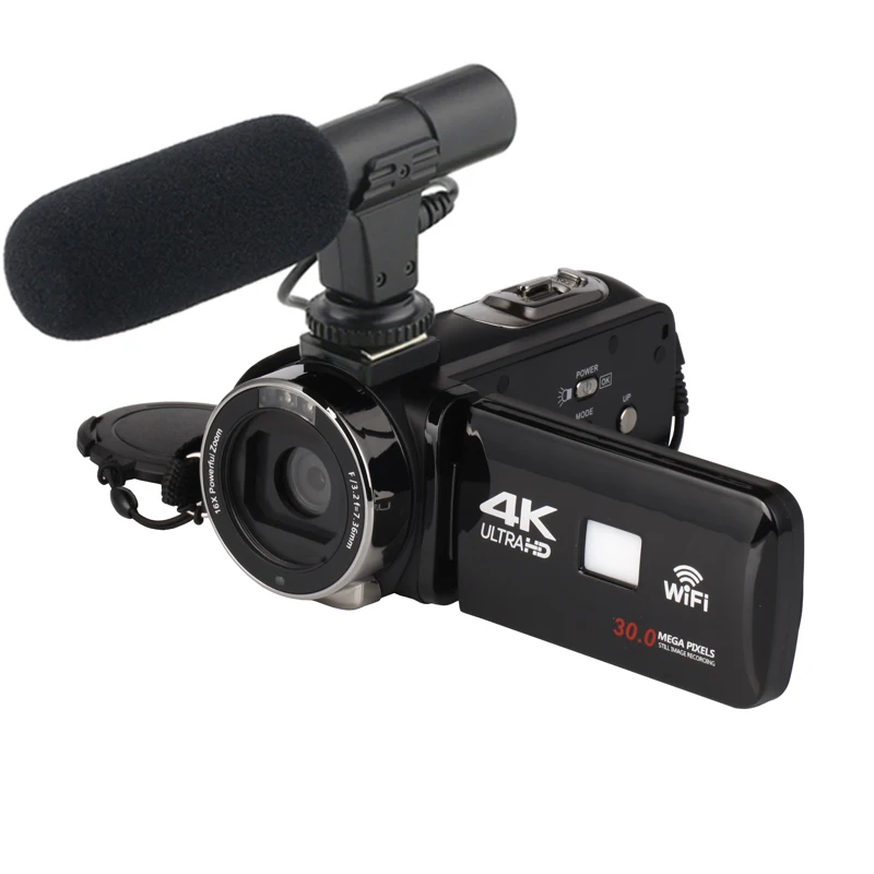 KOMERY 4K Camcorder 3.0-inch Touch Screen 4K Hot Shoe WIFI Video Camera 24 Million Pixels 16X Digital Zoom With Microphone
KOMERY 4K Camcorder 3.0-inch Touch Screen 4K Hot Shoe WIFI Video Camera 24 Million Pixels 16X Digital Zoom With Microphone