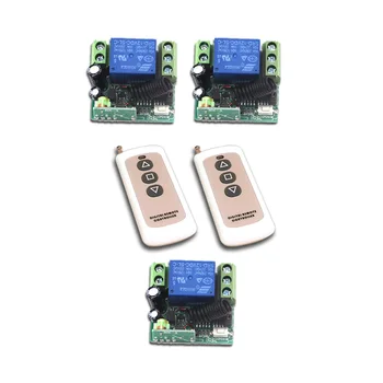 Special Offer RF DC12V Mini 315/433MHz 2pcs Wireless Remote Control Switch Transmitter with 3pcs Receivers in Stock
Special Offer RF DC12V Mini 315/433MHz 2pcs Wireless Remote Control Switch Transmitter with 3pcs Receivers in Stock