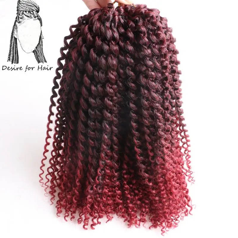 Desire for hair 1-4packs per lot 12inch 115g per pack pre crochet kinky curly braids synthetic malibob braiding hair ombre bur
Desire for hair 1-4packs per lot 12inch 115g per pack pre crochet kinky curly braids synthetic malibob braiding hair ombre bur