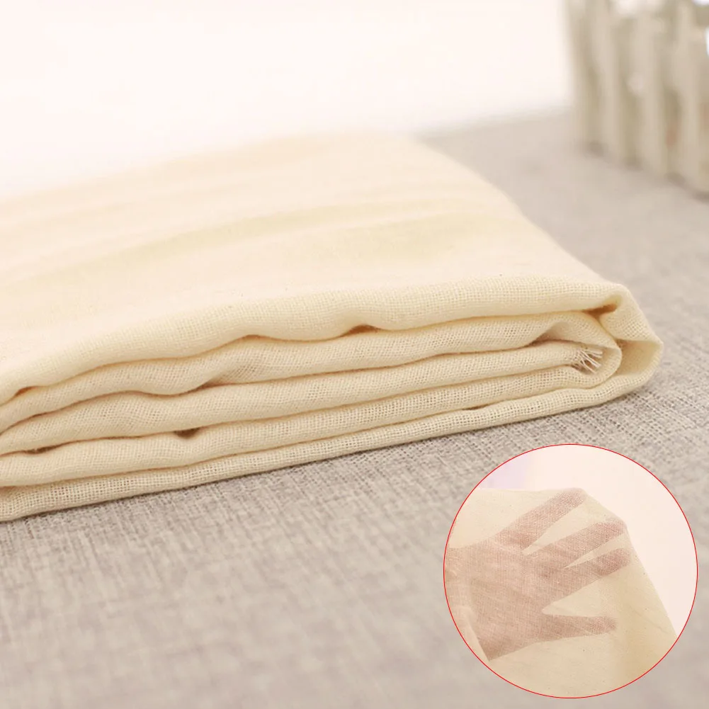 1.5m Breathable Cooking Twine Cotton Reusable Cheesecloth Unbleached Antibacterial Filter Gauze Bean Bread Kitchen Tools Natural
1.5m Breathable Cooking Twine Cotton Reusable Cheesecloth Unbleached Antibacterial Filter Gauze Bean Bread Kitchen Tools Natural