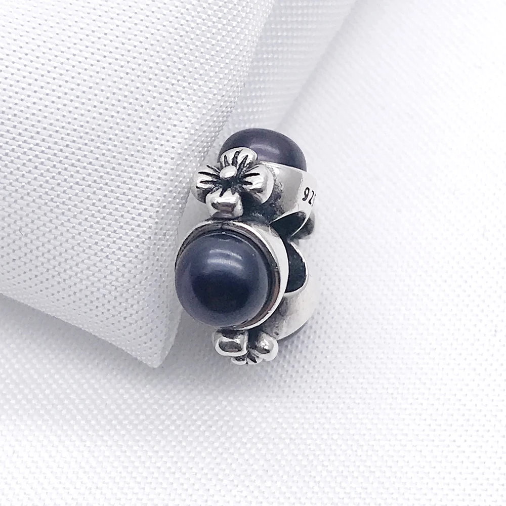 925 Sterling Silver Triple Pearl, Black Charm Natural Blacke Pearl Bead Fit European 3.0mm Bracelet Jewelry
925 Sterling Silver Triple Pearl, Black Charm Natural Blacke Pearl Bead Fit European 3.0mm Bracelet Jewelry