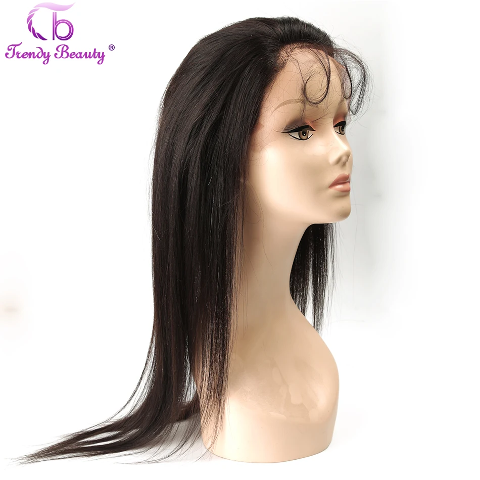 Trendy Beauty Peruvian Straight 360 Lace Frontal Human Hair 22''x4'' Full Lace 360 Frontal Closure With Baby Hair Non-remy
Trendy Beauty Peruvian Straight 360 Lace Frontal Human Hair 22''x4'' Full Lace 360 Frontal Closure With Baby Hair Non-remy