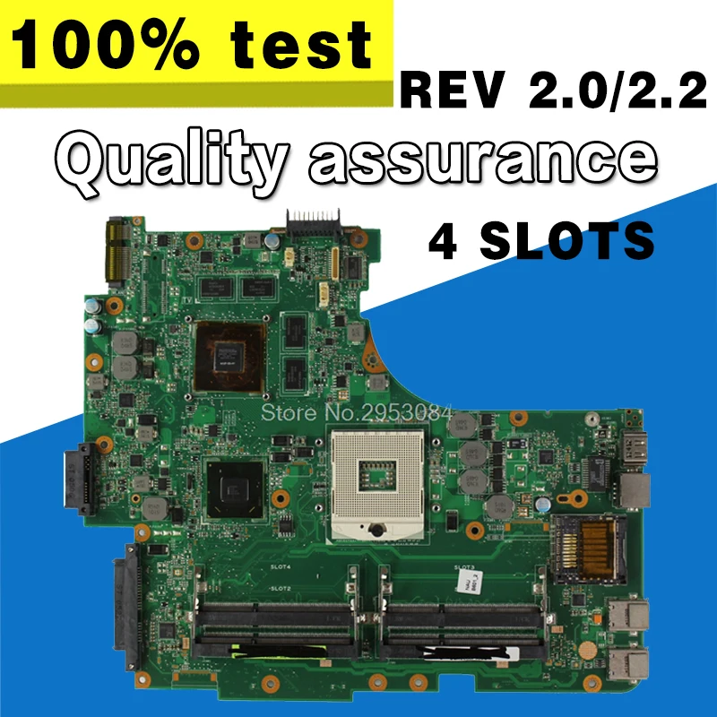 N53SN Motherboard GT550 1G 4 slots For ASUS N53SV N53SN Laptop motherboard N53SN Mainboard N53SN Motherboard test 100% OK
N53SN Motherboard GT550 1G 4 slots For ASUS N53SV N53SN Laptop motherboard N53SN Mainboard N53SN Motherboard test 100% OK