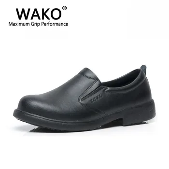 WAKO 9802 Men Chef Shoes Waterproof Anti Oil Kitchen Work Shoes Wear Resistance Male Split Leather Shoes Non-skid Slip on 38-44
WAKO 9802 Men Chef Shoes Waterproof Anti Oil Kitchen Work Shoes Wear Resistance Male Split Leather Shoes Non-skid Slip on 38-44