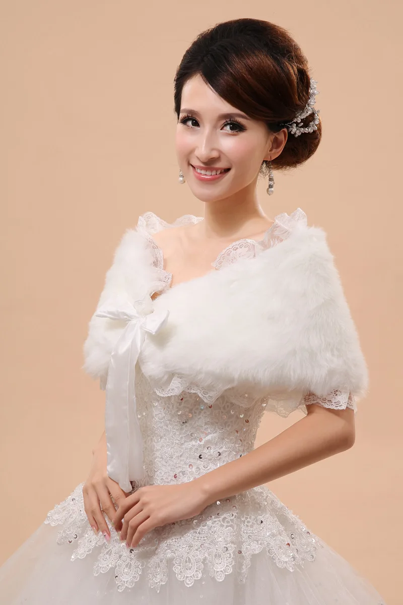 Wedding Outerwear Bride shawl Formal Dress Accessories Bride Cape Autumn Winter Jacket Hot Sell
Wedding Outerwear Bride shawl Formal Dress Accessories Bride Cape Autumn Winter Jacket Hot Sell
