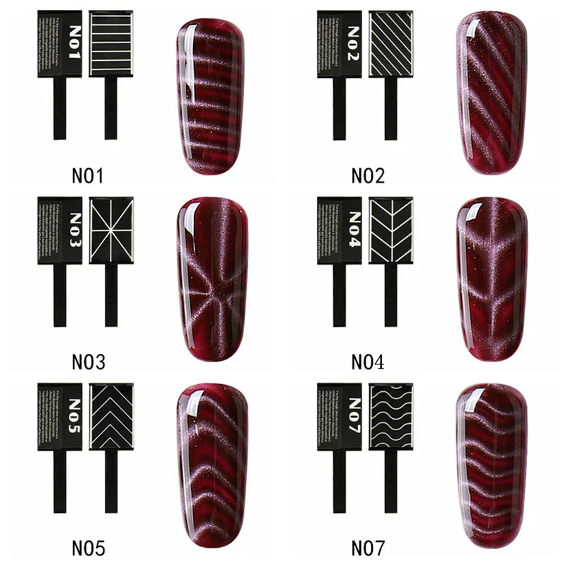 Cat Eyes 3D Stick Magnet Drawing Vertical Stick For UV Nail Gel Polish Use 3D Magical Nail Tool 6 Styles Pick 1
Cat Eyes 3D Stick Magnet Drawing Vertical Stick For UV Nail Gel Polish Use 3D Magical Nail Tool 6 Styles Pick 1
