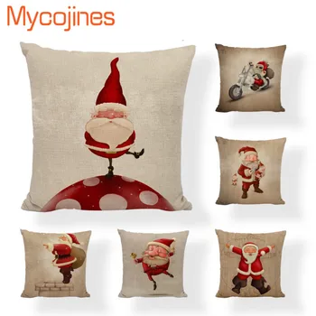 Lovely Santa Claus Pillowcase Merry Christmas Letter Bell Cushion Cover Star Vintage Bicycle Living Room Decorative Beer Pillows
Lovely Santa Claus Pillowcase Merry Christmas Letter Bell Cushion Cover Star Vintage Bicycle Living Room Decorative Beer Pillows