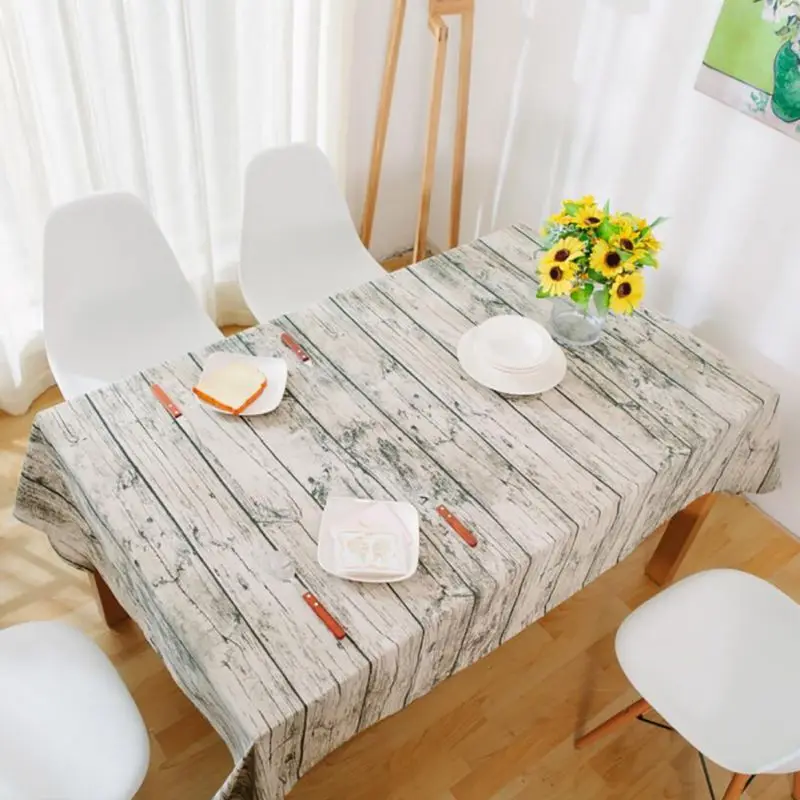High quality Europe Style Retro Simulation Wood Striped Tablecloth Cotton Gray Linen Fabric Wedding Banquet Decoration SIZE
High quality Europe Style Retro Simulation Wood Striped Tablecloth Cotton Gray Linen Fabric Wedding Banquet Decoration SIZE