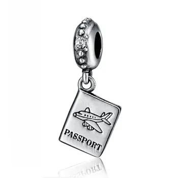 Aceworks Passport Charm 925 Sterling Silver Small Pendant Plane Travel Series Charms Fit European Bacelet Bangle Making CM108
Aceworks Passport Charm 925 Sterling Silver Small Pendant Plane Travel Series Charms Fit European Bacelet Bangle Making CM108