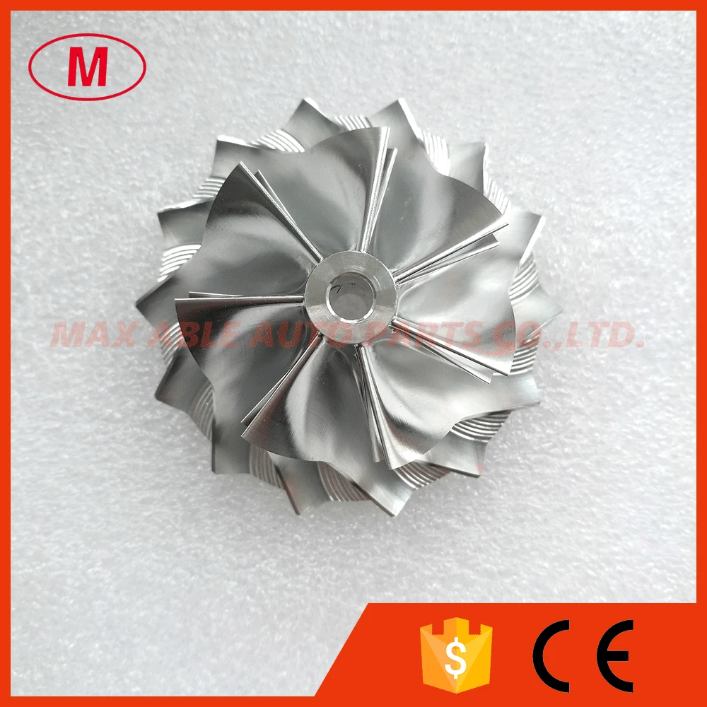GTA15-25 701374-0001/6 1102-025-400 High Preformance Turbo Aluminum2618/Billet Compressor wheel 41.52/56.02mm 7+7 blades
GTA15-25 701374-0001/6 1102-025-400 High Preformance Turbo Aluminum2618/Billet Compressor wheel 41.52/56.02mm 7+7 blades