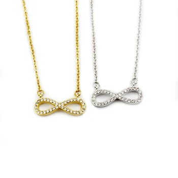10PCS Pave AAA Cubic Zirconia Forever Infinity Pendant Chain Bling Figure 8 Necklace For Women Girls Valentines Day Gifts
10PCS Pave AAA Cubic Zirconia Forever Infinity Pendant Chain Bling Figure 8 Necklace For Women Girls Valentines Day Gifts