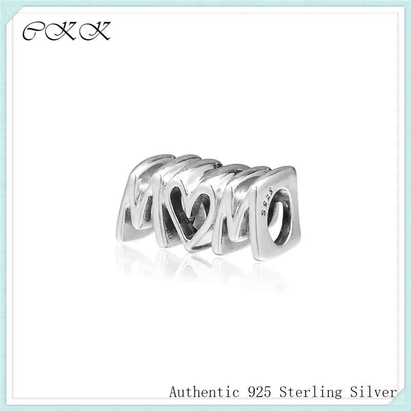 Fit Pandora Charms Bracelet Mom Script Charm 100% 925 Sterling Silver Beads for Jewelry Making 2019 Mother's Day Gift PF968
Fit Pandora Charms Bracelet Mom Script Charm 100% 925 Sterling Silver Beads for Jewelry Making 2019 Mother's Day Gift PF968