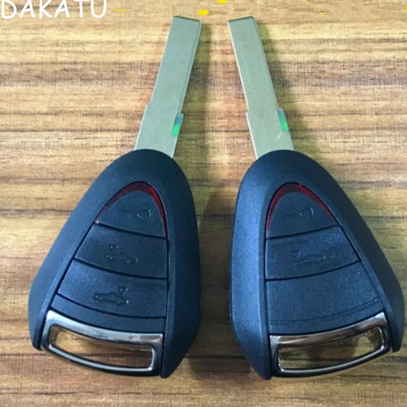 DAKATU 2/3 Buttons Remote Car Key Case Uncut Blade Flip Fob For Porsche Cayenne 996 Boxster S 911 Car Key Shell
DAKATU 2/3 Buttons Remote Car Key Case Uncut Blade Flip Fob For Porsche Cayenne 996 Boxster S 911 Car Key Shell