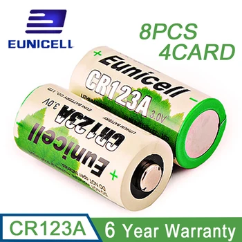 8pcs/4cards Lithium Primary CR123A 3V cr 123 Dry Battery CR17345 17345 1500mAh Batteries 123a For Camera Medical equipment Lamp
8pcs/4cards Lithium Primary CR123A 3V cr 123 Dry Battery CR17345 17345 1500mAh Batteries 123a For Camera Medical equipment Lamp