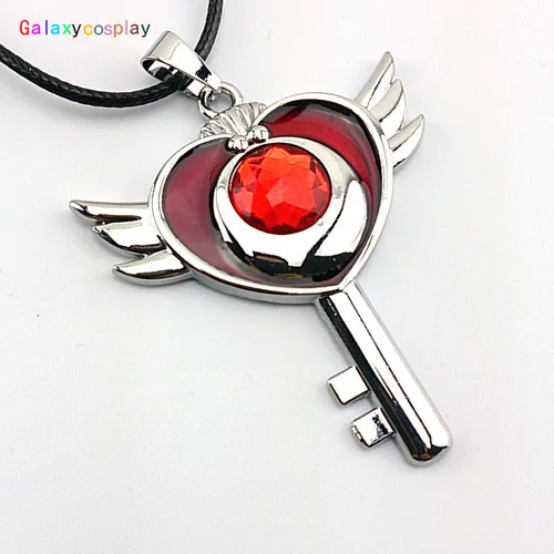 Anime Sailor Moon Crystal Necklace Loving Magic Wand Heart Metal Pendant Accessories Cute Cosplay Props Gift
Anime Sailor Moon Crystal Necklace Loving Magic Wand Heart Metal Pendant Accessories Cute Cosplay Props Gift
