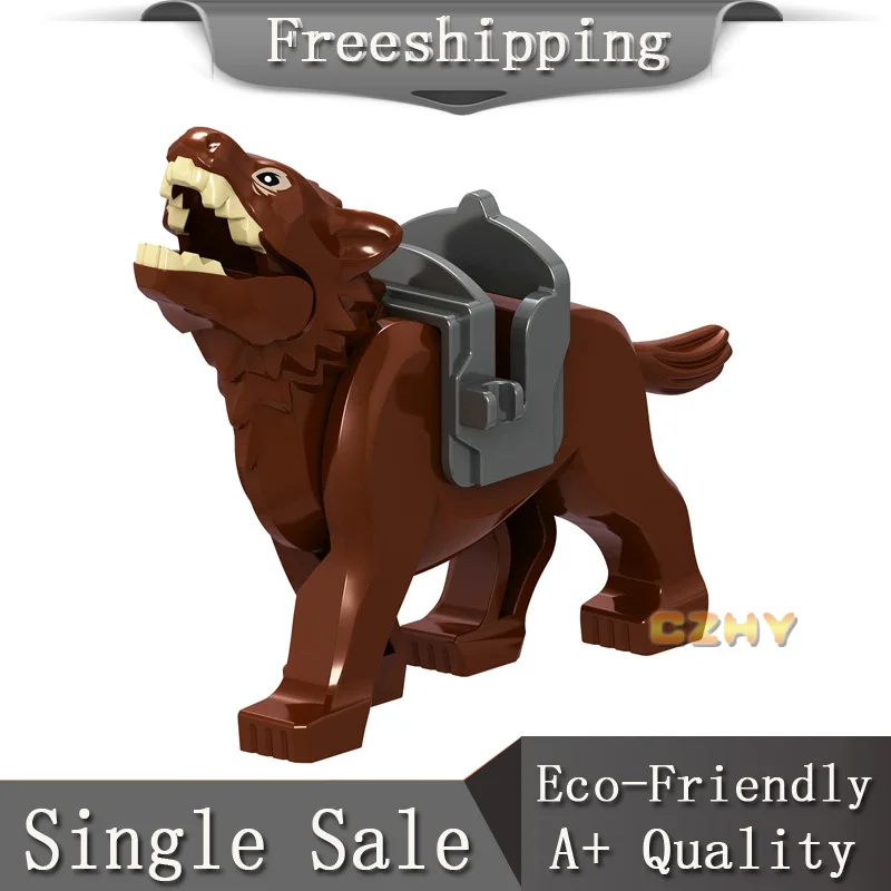 Brown Wolf Polor Bear miniFigured Legoe Animals Ice Age Manny Diego Victor Creed machairodus Building Blocks Bricks Toys L059
Brown Wolf Polor Bear miniFigured Legoe Animals Ice Age Manny Diego Victor Creed machairodus Building Blocks Bricks Toys L059