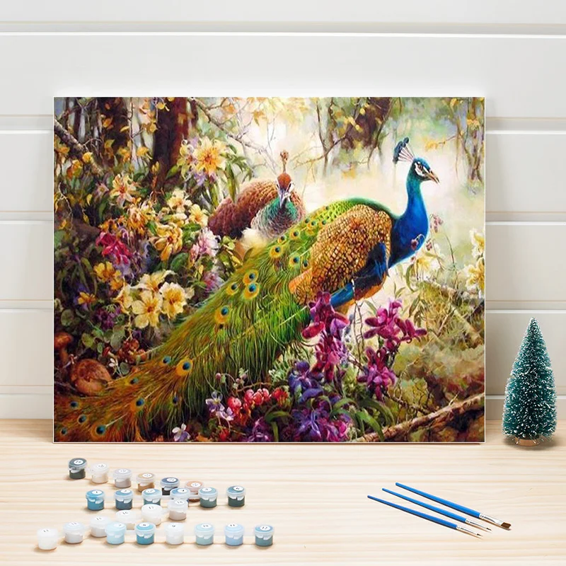 Pictures Paint By Numbers Animal Peacock Acrylic Oil Painting Set On Canvas For Living Room Wall Decoration Home Arts Woman Draw
Pictures Paint By Numbers Animal Peacock Acrylic Oil Painting Set On Canvas For Living Room Wall Decoration Home Arts Woman Draw