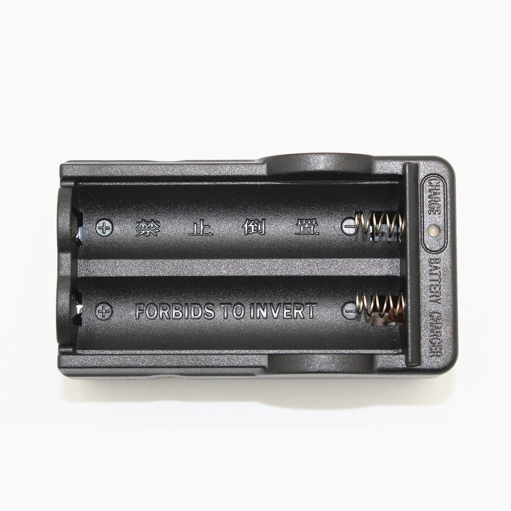 18650 Battery Charger US/EU Plug AC100-240V 50/60Hz for LED Flashlight Torch Flash Light Rechargeable Batteries
18650 Battery Charger US/EU Plug AC100-240V 50/60Hz for LED Flashlight Torch Flash Light Rechargeable Batteries