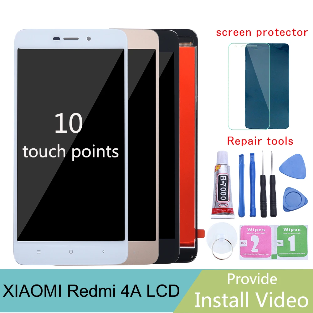 Tested 5.0" LCD For XIAOMI Redmi 4A LCD Display Touch Screen Digitizer Replacement For XIAOMI Redmi 4A Display
Tested 5.0" LCD For XIAOMI Redmi 4A LCD Display Touch Screen Digitizer Replacement For XIAOMI Redmi 4A Display