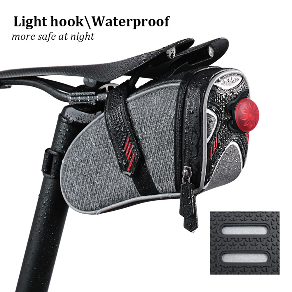1PC Saddle Bag Cycling Backpack Waterproof Velcro Fixing Reflective Strip Adhesive Waterproof Zippe Bicycle Accessories
1PC Saddle Bag Cycling Backpack Waterproof Velcro Fixing Reflective Strip Adhesive Waterproof Zippe Bicycle Accessories