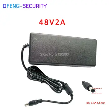 48V2A AC 100V-240V power Adapter DC 48V 2A 2000mA Power Supply EU Plug DC 5.5mm x 2.5mm
48V2A AC 100V-240V power Adapter DC 48V 2A 2000mA Power Supply EU Plug DC 5.5mm x 2.5mm