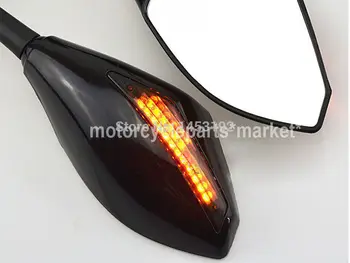 Motorcycle Rearview LED Turn Signals Mirrors For Honda CBR600RR 900RR 929RR 954RR
Motorcycle Rearview LED Turn Signals Mirrors For Honda CBR600RR 900RR 929RR 954RR