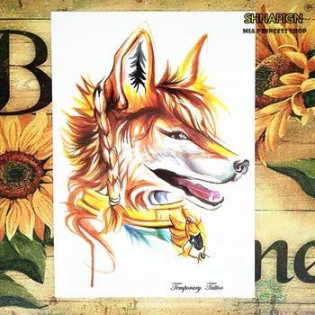 SHNAPIGN Waterproof flash Temporary Tattoo sticker German Shepherd tattoo Water Transfer fake tattoo flash tattoo for men women
SHNAPIGN Waterproof flash Temporary Tattoo sticker German Shepherd tattoo Water Transfer fake tattoo flash tattoo for men women