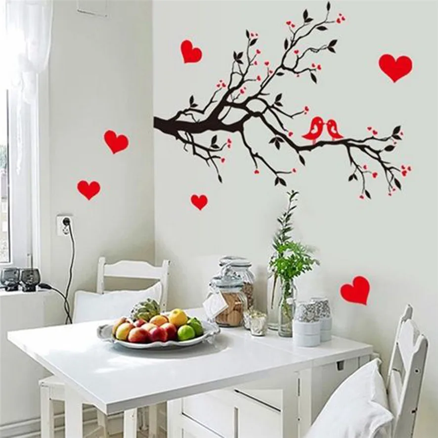Zero 2017 Lovebirds Branch Removable Mural Wall Stickers Wall Decal Room Home Decor B776
Zero 2017 Lovebirds Branch Removable Mural Wall Stickers Wall Decal Room Home Decor B776