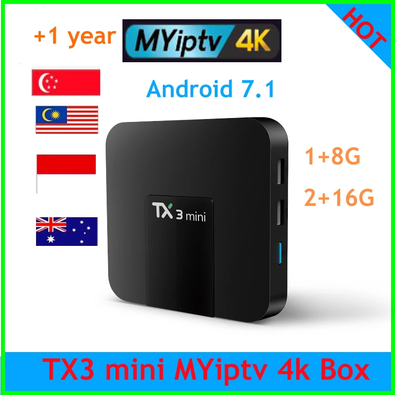 TX3 mini tv box malaysia iptv myiptv 1 Year Service 350+ Channels Malaysia Singapore IPTV Indonesia Australia from h96 i7s s7
TX3 mini tv box malaysia iptv myiptv 1 Year Service 350+ Channels Malaysia Singapore IPTV Indonesia Australia from h96 i7s s7