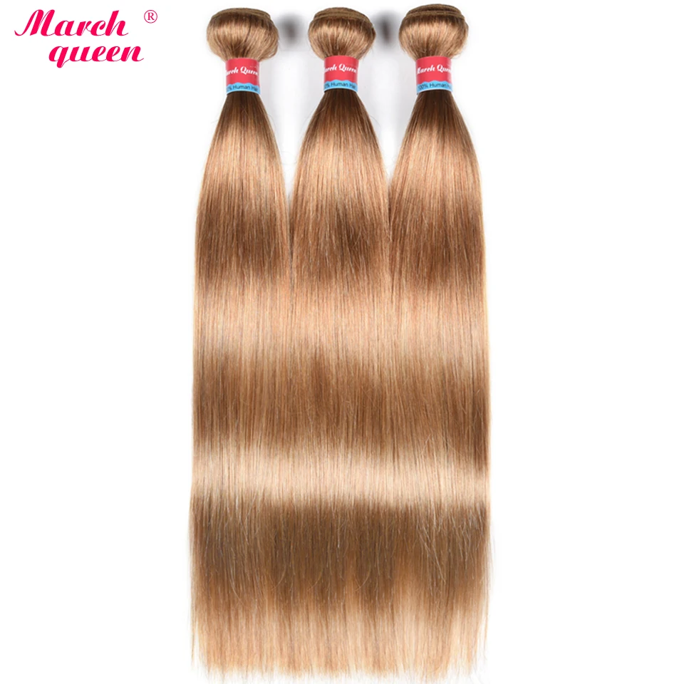 March Queen #27 Straight Hair Bundles Brazilian Human Hair Weave 3 PCS Honey Blonde Color Bundles Double Weft Hair Extensions
March Queen #27 Straight Hair Bundles Brazilian Human Hair Weave 3 PCS Honey Blonde Color Bundles Double Weft Hair Extensions