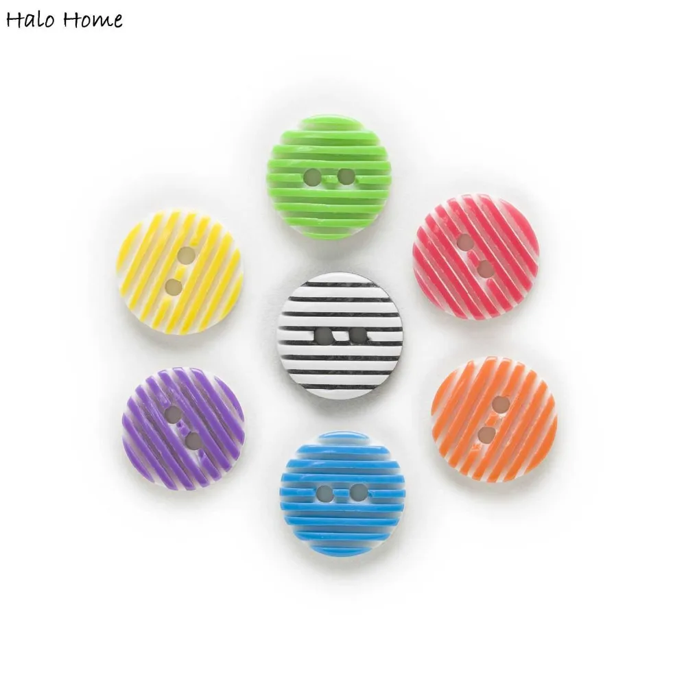 50pcs 2 Hole Round Stripe Resin Buttons Fabric Covered Sewing Scrapbooking Home Decor Clothing Card Making DIY 13mm
50pcs 2 Hole Round Stripe Resin Buttons Fabric Covered Sewing Scrapbooking Home Decor Clothing Card Making DIY 13mm