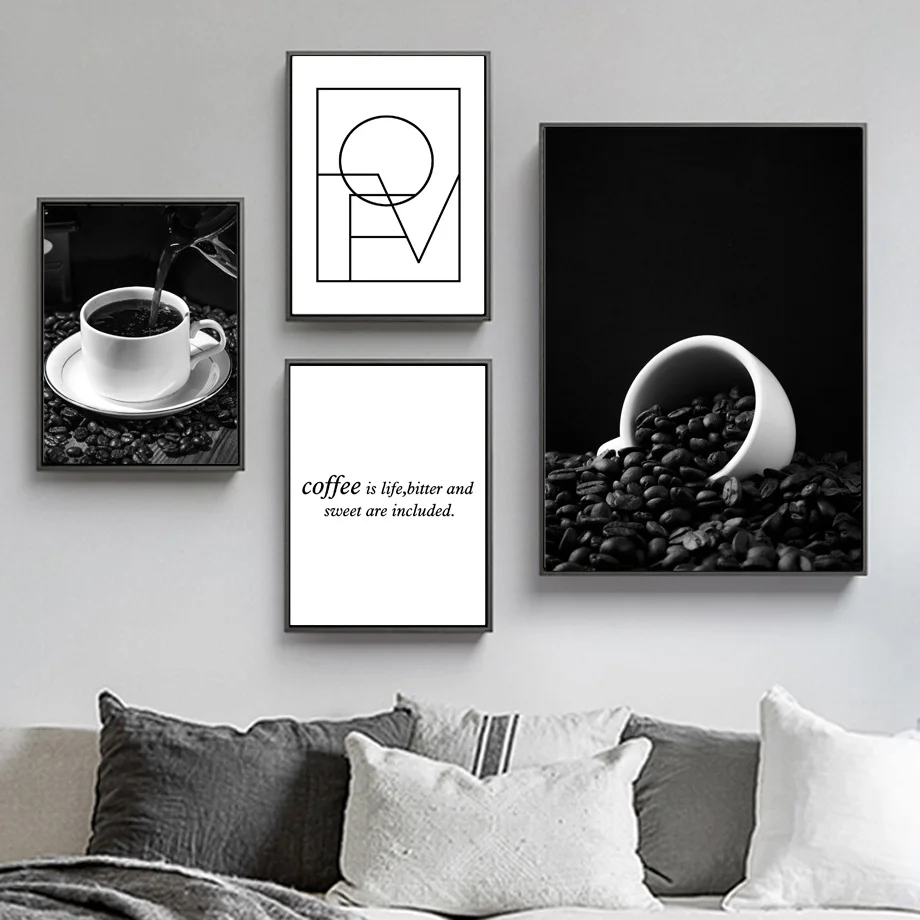 Black White Coffee Cup Flower Love Quotes Wall Art Canvas Painting Nordic Posters And Prints Wall Pictures For Living Room Decor
Black White Coffee Cup Flower Love Quotes Wall Art Canvas Painting Nordic Posters And Prints Wall Pictures For Living Room Decor