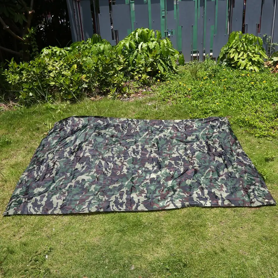 Description Picture 5 of itemOutdoor Camping Tent Sun Shelter Simple Tent Camping Mat Ground Mat Camouflage Tent Outdoor Sun Shade Awning