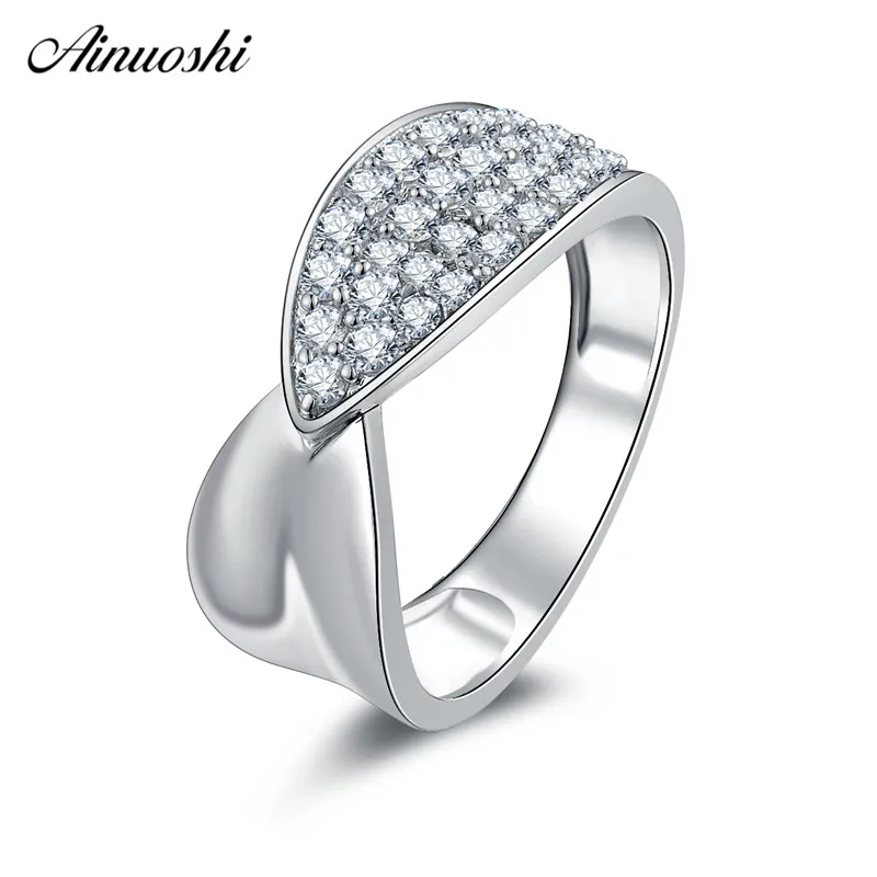 AINUOSHI 925 Sterling Silver Wedding Bridal Rings Engagement Anniversary Lady Rings Birthday Party Silver Lover Jewelry Gifts
AINUOSHI 925 Sterling Silver Wedding Bridal Rings Engagement Anniversary Lady Rings Birthday Party Silver Lover Jewelry Gifts