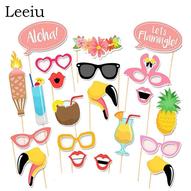 Leeiu 21 Pcs Summer Hawaii Theme Birthday Decor Flamingo Photo Booth Props Beach Party Decoration Photobooth
Leeiu 21 Pcs Summer Hawaii Theme Birthday Decor Flamingo Photo Booth Props Beach Party Decoration Photobooth