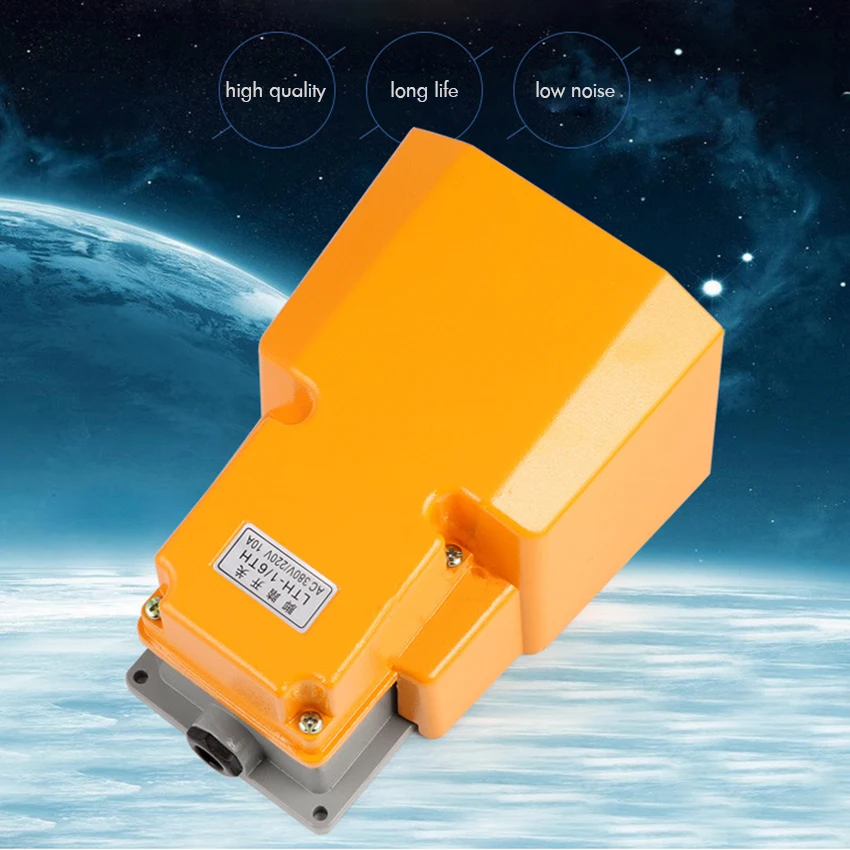Heavy Duty Foot Switch with Aluminium Case Multi-function Electric Momentary Pedal Switch for Bending Machine Not Self-locking
Heavy Duty Foot Switch with Aluminium Case Multi-function Electric Momentary Pedal Switch for Bending Machine Not Self-locking
