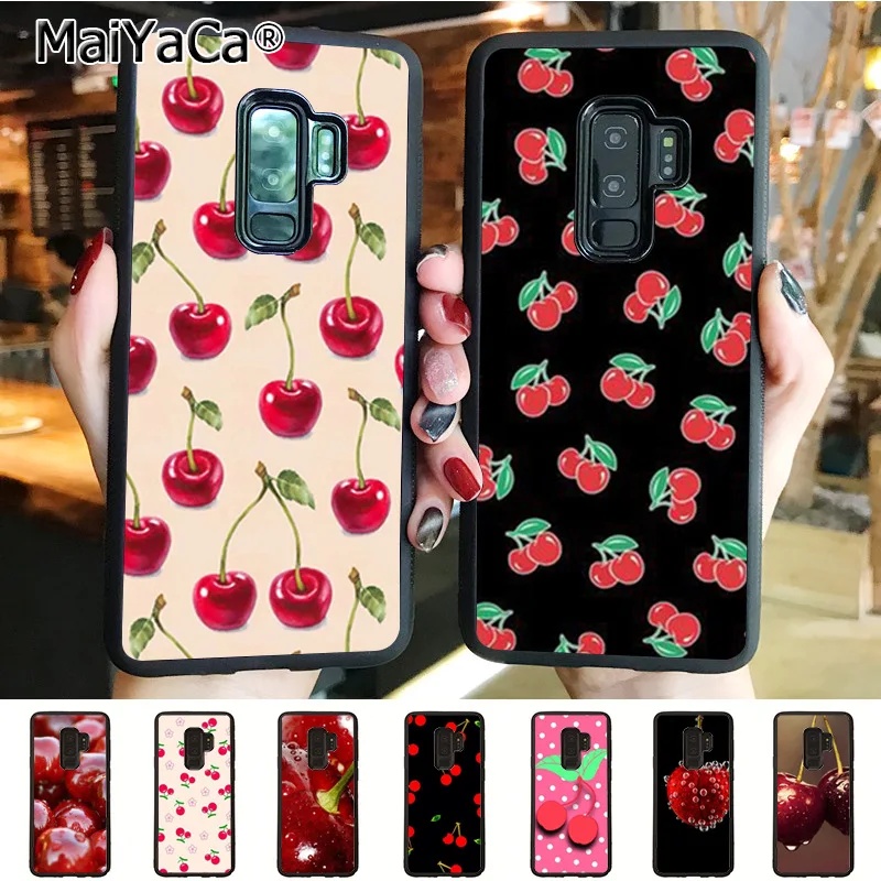 MaiYaCa Cherry summer fruit 2018 Colored Drawing soft tpu phone Case for samsung galaxy s6 edge s5 s7 s8plus s9plus case coque
MaiYaCa Cherry summer fruit 2018 Colored Drawing soft tpu phone Case for samsung galaxy s6 edge s5 s7 s8plus s9plus case coque