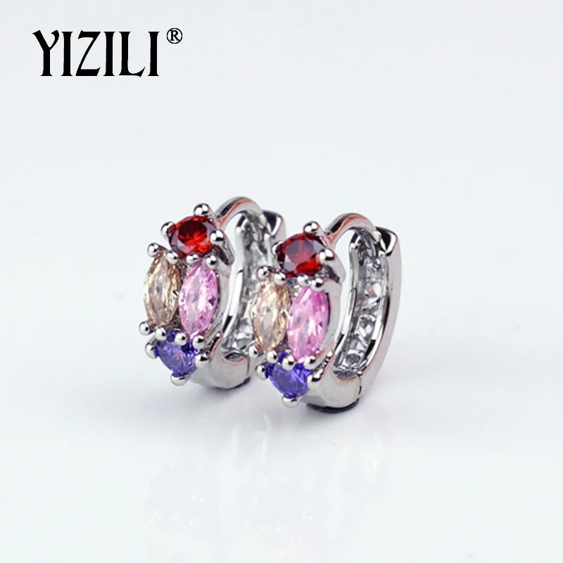 Роскошные круглые серьги-подвески YIZILI для женщин очаровательные серьги