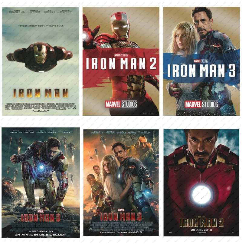 Iron Man Poster White Kraft Paper Movie Decorative Painting/Kraft Poster/Wall sticker
Iron Man Poster White Kraft Paper Movie Decorative Painting/Kraft Poster/Wall sticker