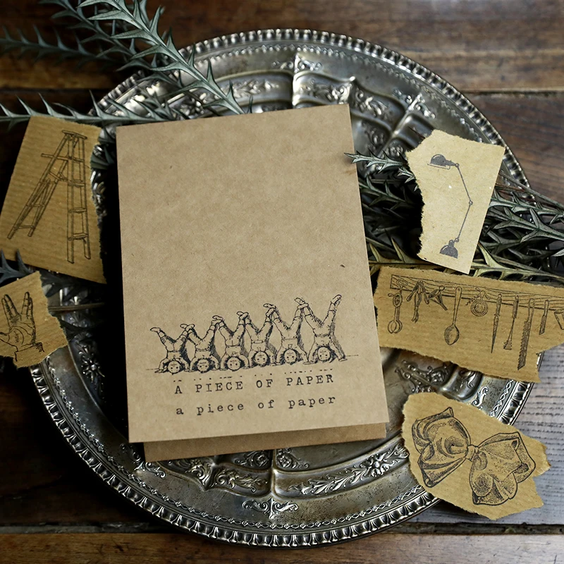 50pcs/book Creative Seal Partner/Vintage Thin Kraft onion paper/Retro brown wrapping paper DIY Planner Scrapbooking card making
50pcs/book Creative Seal Partner/Vintage Thin Kraft onion paper/Retro brown wrapping paper DIY Planner Scrapbooking card making