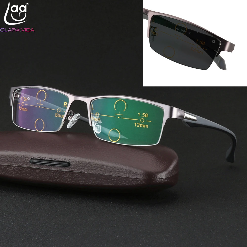 2019 Leesbril Clara Vida = Ultralight Al-mg Frame Tr90 Legs Progressive Multifocal Reading Glasses Bifocal +1 +1.5 To +3.25
2019 Leesbril Clara Vida = Ultralight Al-mg Frame Tr90 Legs Progressive Multifocal Reading Glasses Bifocal +1 +1.5 To +3.25