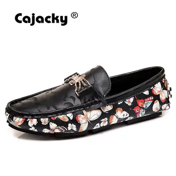 Cajacky Men Leather Loafers Big Size 48 47 Men Shoes Leather Slip On Moccasins Adult Mocasines Spider And Butterfly Decoration
Cajacky Men Leather Loafers Big Size 48 47 Men Shoes Leather Slip On Moccasins Adult Mocasines Spider And Butterfly Decoration