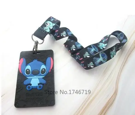 New 1 pcs cartoon stitch Named Card Holder Identity Badge with Lanyard Neck Strap Card Bus ID Holders With Key Chai D-2
New 1 pcs cartoon stitch Named Card Holder Identity Badge with Lanyard Neck Strap Card Bus ID Holders With Key Chai D-2