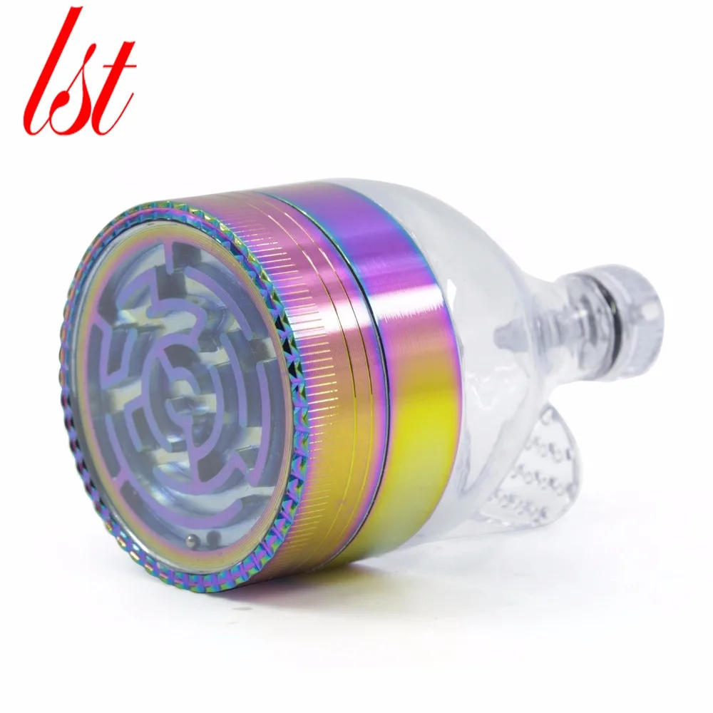 The New grinder weed Diameter 63MM Zinc Alloy Layer 3 Labyrinth Blue Funnel Rainbow Tobacco Grinder
The New grinder weed Diameter 63MM Zinc Alloy Layer 3 Labyrinth Blue Funnel Rainbow Tobacco Grinder